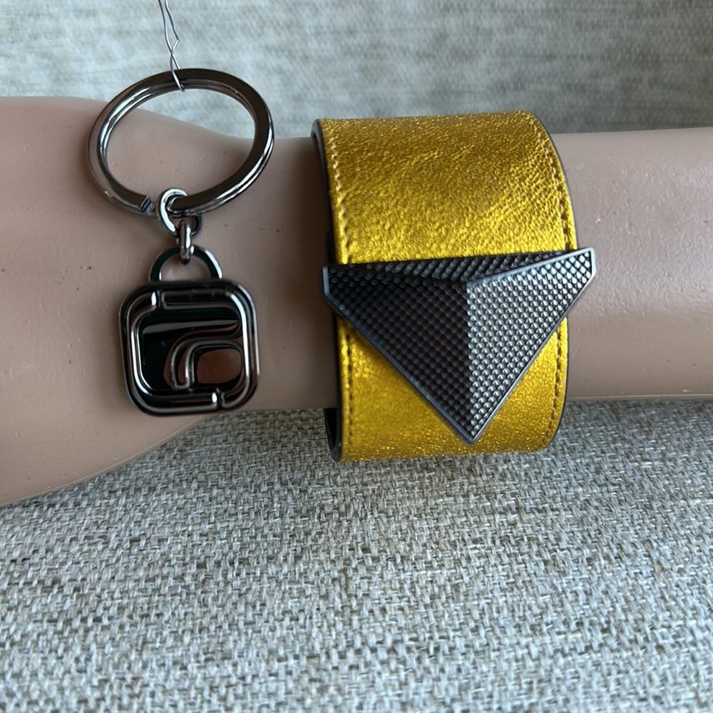 Alexandra Clancy Austin Cuff and Keychain set